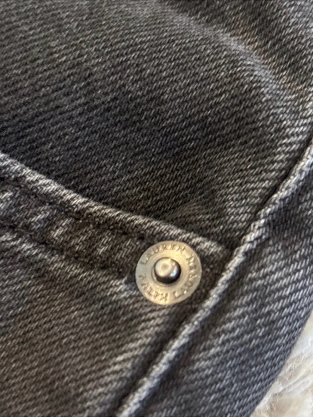 Lauren Ralph Lauren‎ Black Straight-Leg Jeans - Picture 9 of 9